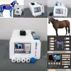 Bärbar hästsmärtlindringsbehandlingsmaskin med 5 st olika storlek på spetsens artrosbehandling Elektromagnetisk chockvåg phsioterapiutrustning