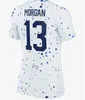 2023 USA MENINAS HOMENS CRIANÇAS Jersey de futebol da equipe Rodman Lavelle Horan Cook Fox Morgan Williams Sullivan Sanchez Girma Huerta Dunn Naeher Smith Camisa de futebol para adultos para adultos