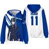 Herrtröjor barn hoodie år 3-14 bluelock tröja chigiri hyoma isagi yoichi anime kläder blå barn