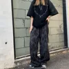 Pantaloni da donna all'ingrosso Harajuku Donna Pantaloni a gamba larga Pantaloni sportivi alla moda giapponese Pantaloni da jogging casual Stampa da donna 2