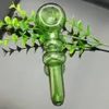 Tubos de vidrio Cachimba soplada para fumar Fabricación Bongs soplados a mano Pipa de calabaza de color