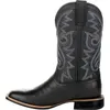 Bottes Hommes Bottes Mi-mollet Western Cowboy Moto Bottes Mâle Automne En Plein Air En Cuir PU Totem Med-Calf Bottes Rétro Conçu Hommes Chaussures 230724