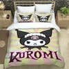 schattige cartoon kuromis Beddengoed Sets prachtige bed benodigdheden set dekbedovertrek bed dekbed set beddengoed set luxe verjaardagscadeau