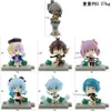 Экшн -фигуры Genshin Impact Anime Figure Battlefield Heroes Liyue Zhongli Keqing Qiqi Chongyun Коллективная модель Kawaii Doll Toys Gifts Kids 230724