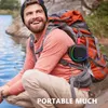 Портативные динамики Lenrue Laneue Outdoor Portable Bluetooth -динамик Развлечение диверсии ванная комната IPX7 Водонепроницаемые светильники беспроводной аудио R230725