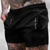 Shorts pour hommes Mode Slim Hommes Sports Fitness Gym Wear Cordon Droit Jogging Pour Hommes Été Casual Lettre Imprimé