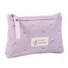 Cosmetische Tassen Gevallen Mode Bloemen Tas Canvas Vrouwen Reizen Make Up Rits Zakje Japan Stijl Vrouwelijke Toilettas Wassen 230725