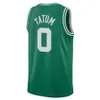 #0 Jayson Tatum Basketball Jersey Jaylen 7 Brown Kristaps Porzingis Marcus 36 Smart AL 42 Horford Kevin 5 Garnett Paul 34 Pierce Vintage Jerseys