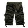 Pantalones cortos para hombre iSurvivor tamaño EE. UU. camuflaje suelto Cargo hombres Cool verano militar Camo pantalones cortos Homme 230725