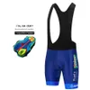 Fietsbroek met bretels Fietsbroeken Heren rijbroeken Zomer Anti-UV MTB Fiets Korte fietsbroek 19D Gel Pad Bike Team Racekleding ciclismo 230725