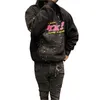 Womens Hoodies Sweatshirts Mannen Full Zip Up Spider 555 Grafische Y2k Goth Designer Oversized Jas Streetwear 230724