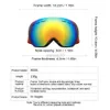 Ski Goggles Ski Goggles Men Women Double Layers Anti-fog Big Ski Glasses Protection Skiing Winter Snow Snowboard Goggles HKD230725