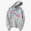 Womens Hoodies Sweatshirts Women Hip Hop Streetwear Hoodie Pink Treat People With Kindness Spring Long Sleeve Top Letter Couple Pullover Funny Gift 230724