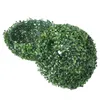 Dekoracyjne kwiaty kulowe sztuczne kulki topiarne trawa bukszpan wiszące sztuczne zewnętrzne fałszywe ornament zielony sufit symulowany dekoracje zieleni