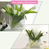 Vazen Moderne Vaas Decoratieve Heldere Decor Accessoires Interieur Ornament Voor Bloemstukken Thuis Mantel Eettafel