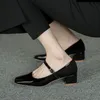 Отсуть обувь весенние женские женские туфли высококачественная кожаная одежда на низких каблуках.
