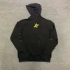 Erkek Hoodies Sweatshirts Hip Hop y2k Web Puff Baskı Hoodie Erkek Kadın Yüksek Kaliteli Genç Thug Melek Örümcek Ağır Kumaş Kazak 230724