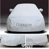 Bil Sunshade Full Car Cover inomhus utomhusbil täcker solskydd skydd täcker dammsät vattentät snöfast universal för sedan SUV x0725