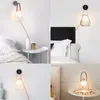 Candeeiro de Parede Vidro Nórdico Industrial Luz Quarto Becoration Decoração Casa Cómodas Cabeceira Mesa Luzes Nocturnas Sofá Cabeceiras