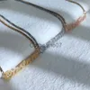 Hänghalsband Anpassade namn halsband Personlig gyllene choker rostfritt stål halsband för kvinnor man anpassade smycken par gåva J230725