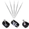 5pcs/Set The Nail Steel Nail Art Dotting Pen Tool