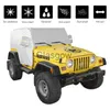 Jeep Wrangler TJ 19972006 Snow Rain Cover Body Body Body Mustproof UV Protector x0725를위한 자동차 선샤이드 선실 커버