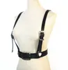 Gürtel Mode Sexy Frau Breite Brust Harness Harajuku Leder Körper Bondage Käfig Bildhauerei Taille Gürtel BH-träger Strumpfband Goth