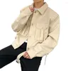 Мужские куртки легкие роскошные дизайнерские пиджаки корейский стиль свободный квадратный воротник молодежный