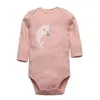 Rompers född baby bodysuits långärmad flicka jumpsuit 2023 unisex 5 pack bomull boy kläder tecknad spädbarnskläder 230724