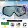 Óculos de esqui Findway Óculos de esqui para adultos com proteção UV Anti-nevoeiro Óculos de neve OTG Design sobre capacete Compatível com esqui Snowboard para jovens HKD230725