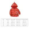 Down Coat Kids'Down Jacket Children's Winter Warm Cute Dinosaur Down Jacka Girl's Thicked Overalls Down Coat Boy's Windbreaker HKD230725