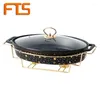 Dinnerware Sets Ceramic Soup Pot Buffet Set Dishes Catering Warmers Chafing Luxury Warmer Stove Dish