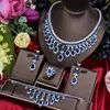 Wedding Jewelry Sets GODKI Famous Brand Green CZ Luxury African Jewelry Set Women's Wedding Party Zircon Crystal Dubai Bridal Jewelry Set Gift 230725