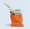 Sac en toile coloré sac fourre-tout en coton sacs en tissu d'épicerie réutilisables adaptés à l'activité de cadeau de promotion de publicité de bricolage 10 couleurs JL1676