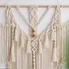 wandtapijten grote macrame wandtapijten met kwastjes handgeweven Scandinavische stijl voor woonkamer slaapkamer huis kunst decor boho decoratie 230725