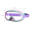 Lunettes Candys Couleur Grand Cadre Lunettes De Natation Pour Enfants Anti-Brouillard Montage Lunettes Pour Les Yeux De Plage En Plein Air Piscine Accessoires De Natation HKD230725