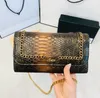 Top Chain crossbody bag small square bag new crocodile fashion women bag Europe and the United States trend single shoulder