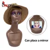 Wig Stand Realistic Mannequin Head for Wigs Female Mannequin Head med Long Neck Manikin Head Bust för Wig Displayhatsunglassjewelry 230724