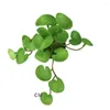 Decorative Flowers Premium Eye-catching Hydrocotyle Vulgaris Artificial Plant Not Withered Long Lasting Home Decor