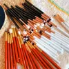 Makeup Tools DUcare Eye Makeup Brushes 15pcs Eyeshadow Makeup Brushes Set with Soft Synthetic Hairs Wood Handle for Eyebrow Blending Makeup 230724