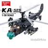 Block WW2 Militär Kamov KA 52 Alligator Helicopter Model Building Classics Air Force Weapon Hokum B Bricks Set Kids Toys Gifts 230724