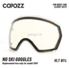 Ski Goggles Mopozz 21101 Ski Ski Goggles Заменяющие линзы Двойные слои против FOG UV400 Shoperation Ski Очки (только для Copozz 21101) HKD230725