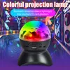 Haut-parleurs portables Haut-parleur sans fil Bluetooth Stage Light LED Disco Ball Lights Projecteur de musique rechargeable Lights pour KTV Party Wedding R230725