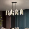 Lampadari Led Lampadario d'arte Lampada a sospensione Plafoniera Moderna Sala da pranzo di lusso Nordic Semplice Personalità creativa Atmosfera Tavolo da salotto