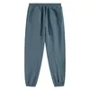 Men's Pants Winter H And Thickened Daily Casual Solid Color Sanitary Workout & Training Outdoor Foam