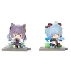 Figuras de brinquedo de ação Genshin Impact Anime Figure Battlefield Heroes Liyue Zhongli Keqing Qiqi Chongyun Modelo colecionável Kawaii Boneca Brinquedos Presentes Crianças 230724