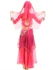 Gymkläder 5st Kid Belly Dancing for Girls Dance Costumes Children Performance Dancewear Set