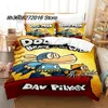 DOG MAN Set biancheria da letto Single Twin Full Queen King Size Set letto Aldult Kid Set copripiumino camera da letto Stampa 3D Set lenzuola anime L230704