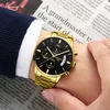 Zegarek Nibosi Relogio Masculino Mens Watches Top Marka luksusowa słynna słynna zegarek mody Casual Chronograph Wojskowy Kwarcowa ręka 230724