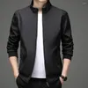 Kurtki męskie 2023 Autuszowa swobodna moda Slim Bomber Jacket Men Men Overcoat Baseball Top 5xl